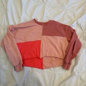 Patchwork sweatshirt